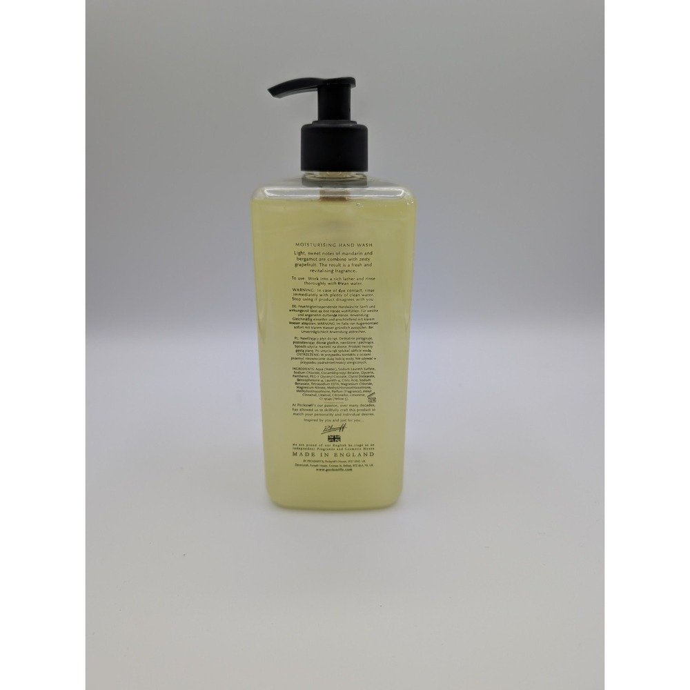 Pecksniffs England Grapefruit & Citron Moisturizing Hand Wash 24.5 Ounces - Picture 3 of 5